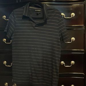 Blue short sleeve polo